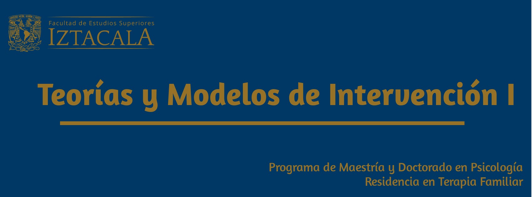 Teoría y Modelos de Intervención I | Lunes 11-14 | Sem-2022-1